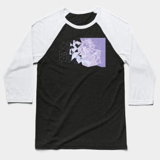 Purple Fragments Baseball T-Shirt